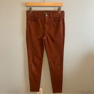 American Eagle Hi-Rise Corduroy Jegging Size 2
